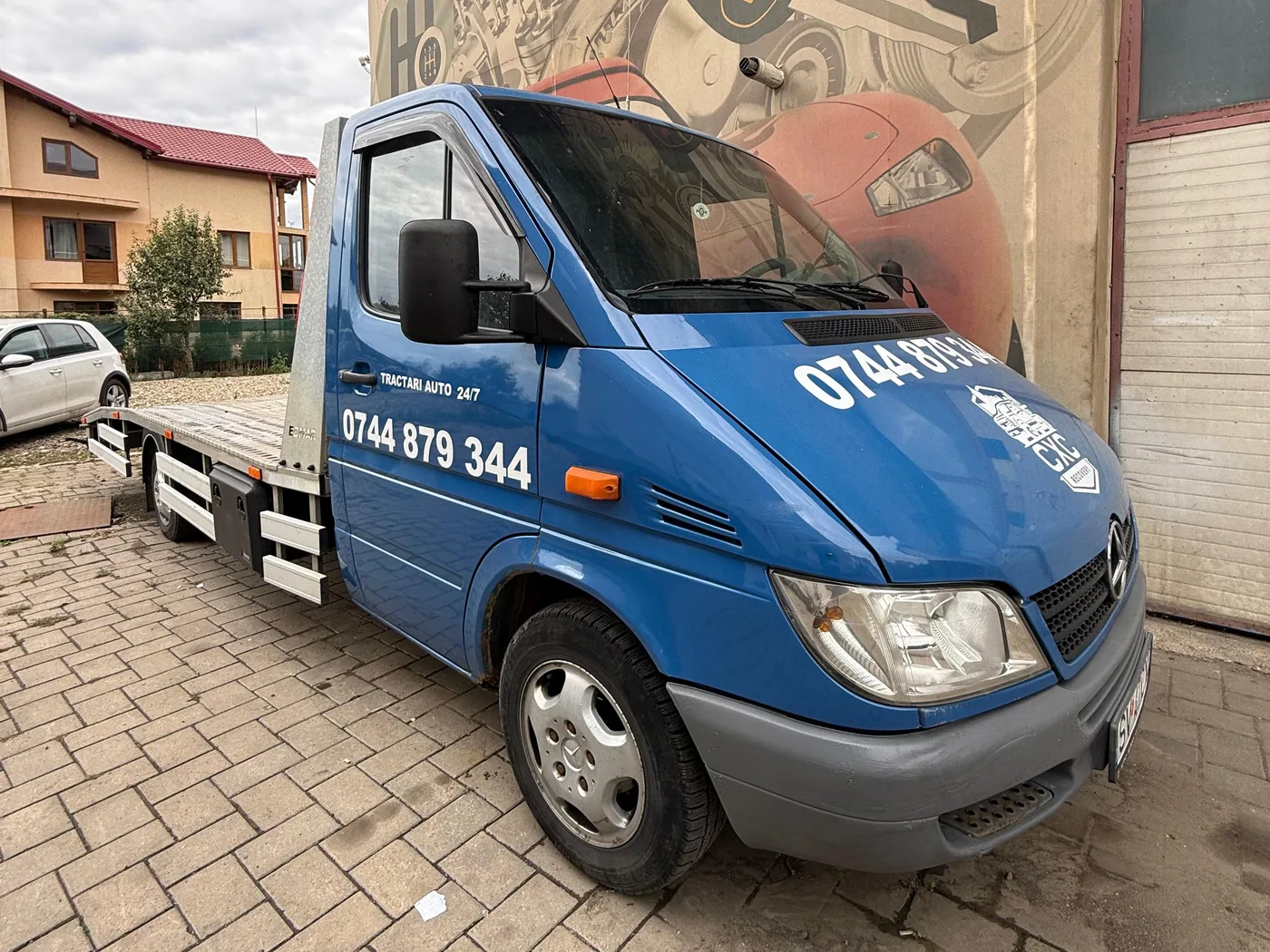 Platforma de tractări auto cu care lucrăm în Suceava